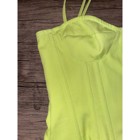 Green Corset Top - Picture 9 of 10